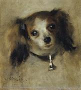 Pierre-Auguste Renoir Head of a Dog Spain oil painting artist
